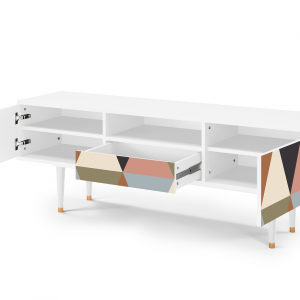 Sideboard - STORYZ - T6 Royal Triangles - White