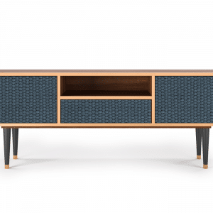 Sideboard - STORYZ - T6 Knitted Pattern - Walnut