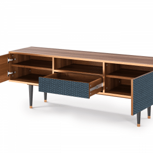 Sideboard - STORYZ - T6 Knitted Pattern - Walnut