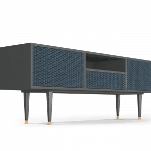 Sideboard - STORYZ - T6 Knitted Pattern - Antracite