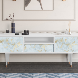 Sideboard - STORYZ - T6 Golden Waves - White