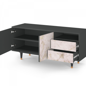 Sideboard - STORYZ - T7 Dirty Roses - Antracite