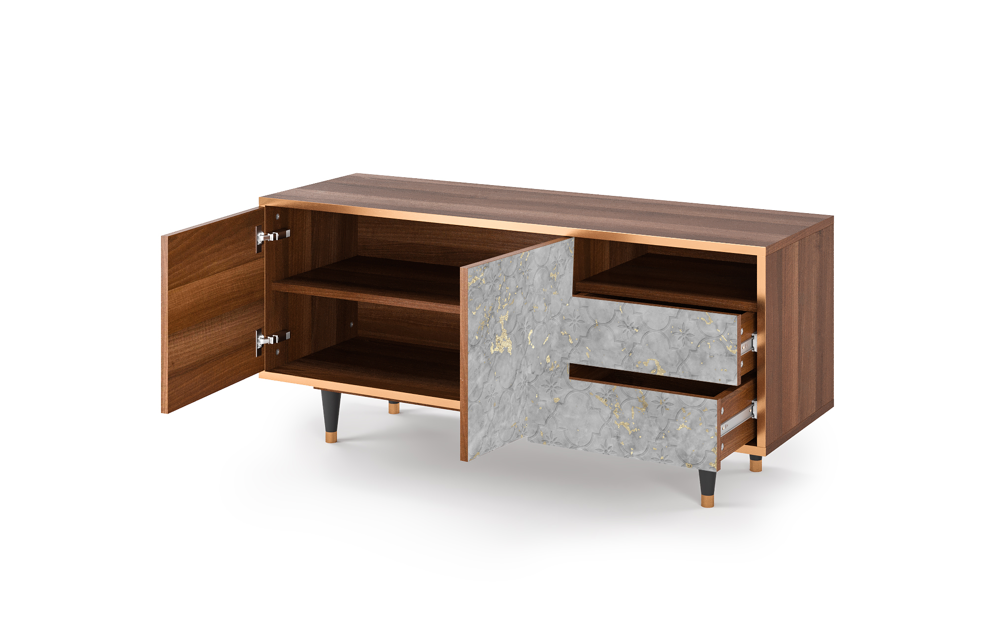 Sideboard – STORYZ – T7 Mariana Trench – Walnut Sideboard - STORYZ - T7 Mariana Trench - Walnut