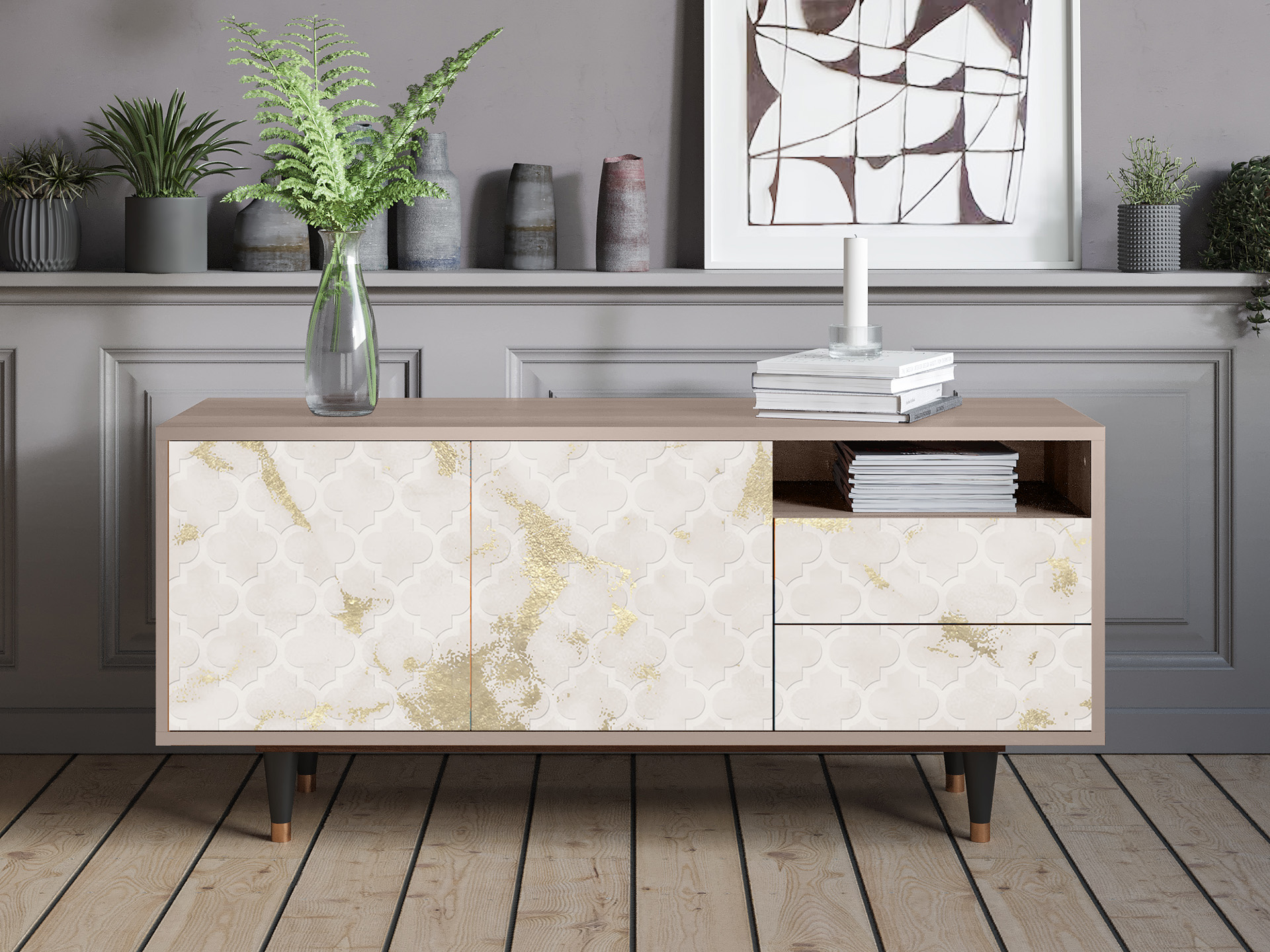 Sideboard - STORYZ - T7 Sahara desert - Latte Sideboard - STORYZ - T7 Sahara desert - Latte
