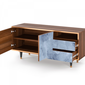 Sideboard - STORYZ - T7 Feather Ice - Walnut
