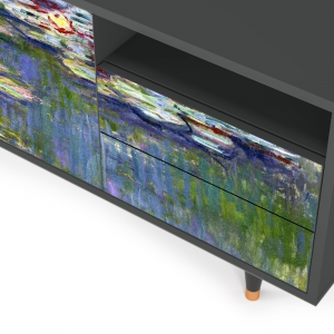 Sideboard - STORYZ - T7 The water lily pond 
 - Antracite