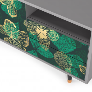 Sideboard - STORYZ - T7 Green Flower - Grey
