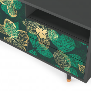 Sideboard - STORYZ - T7 Green Flower - Antracite