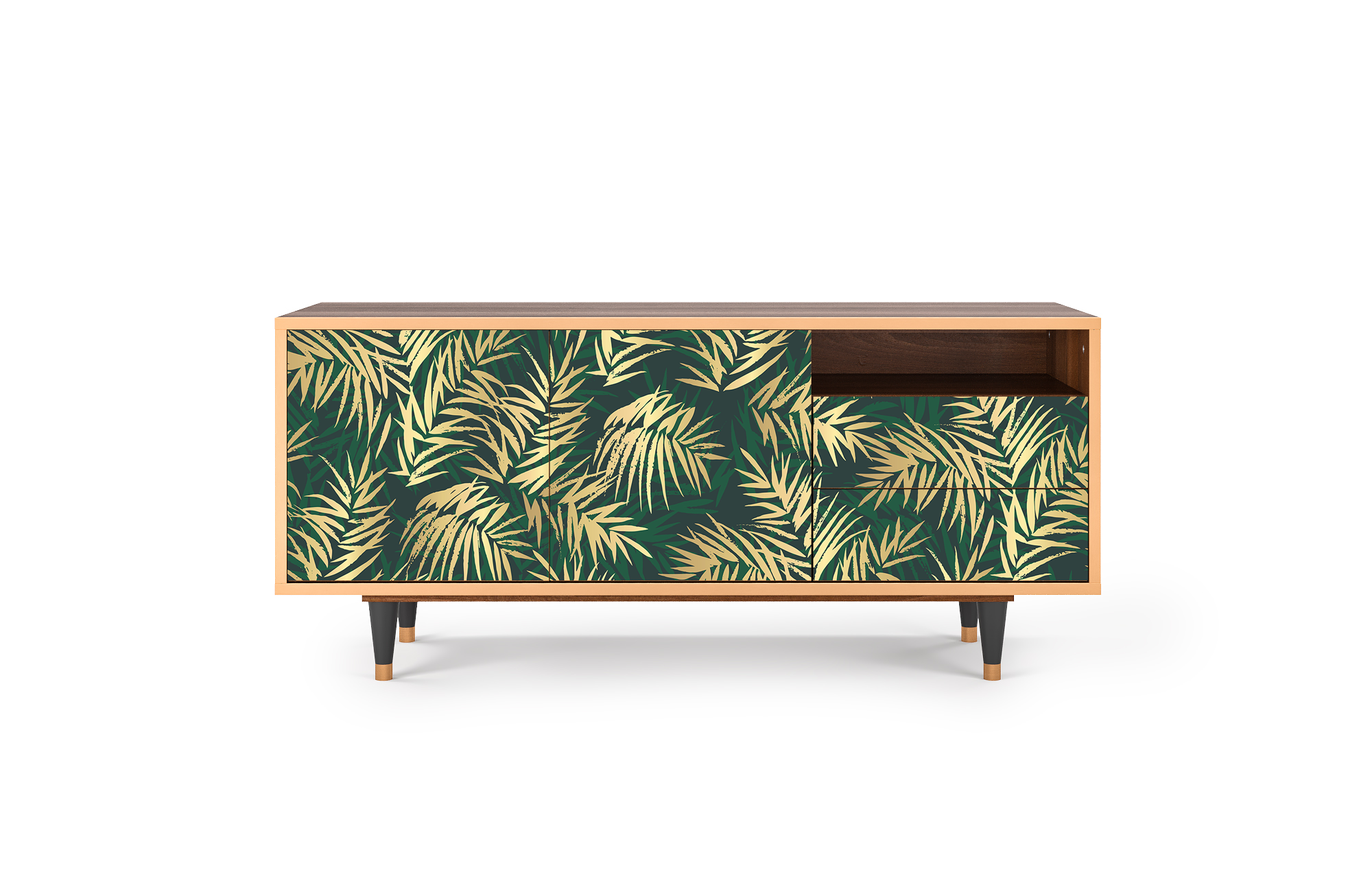 Sideboard – STORYZ – T7 Sunny Palm Tree – Walnut Sideboard - STORYZ - T7 Sunny Palm Tree - Walnut