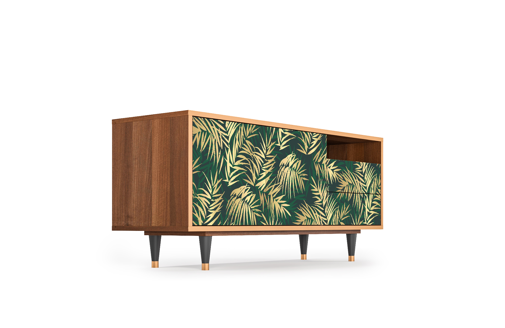 Sideboard – STORYZ – T7 Sunny Palm Tree – Walnut Sideboard - STORYZ - T7 Sunny Palm Tree - Walnut