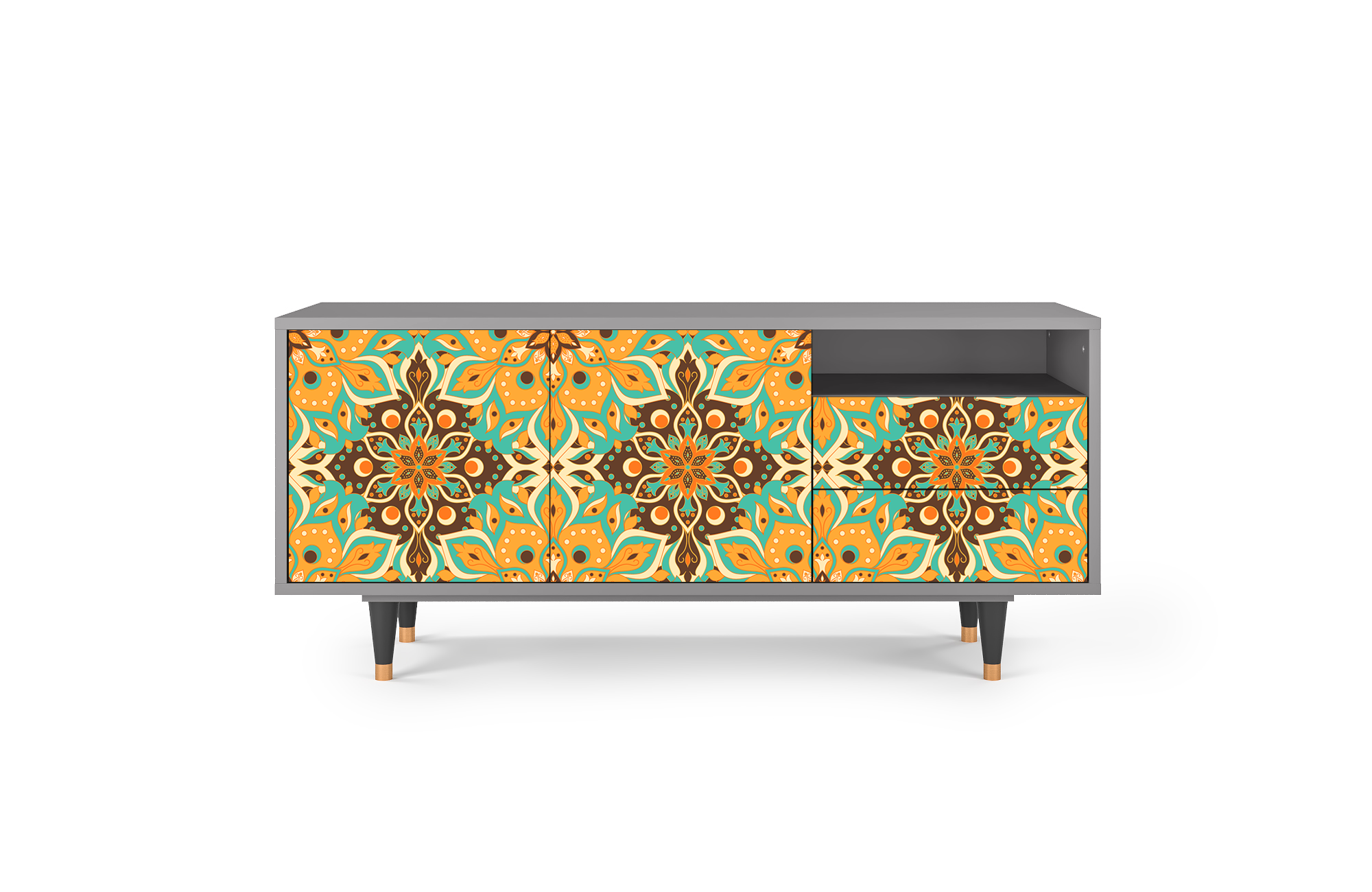 Sideboard – STORYZ – T7 Indian Spices – Grey Sideboard - STORYZ - T7 Indian Spices - Grey