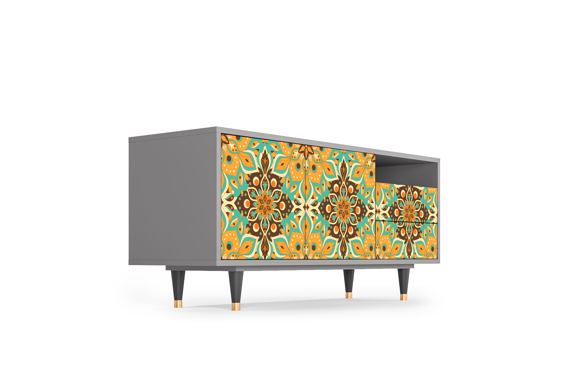 Sideboard – STORYZ – T7 Indian Spices – Grey Sideboard - STORYZ - T7 Indian Spices - Grey