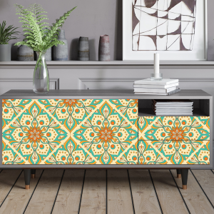 Sideboard - STORYZ - T7 Hindu Daisy - Grey