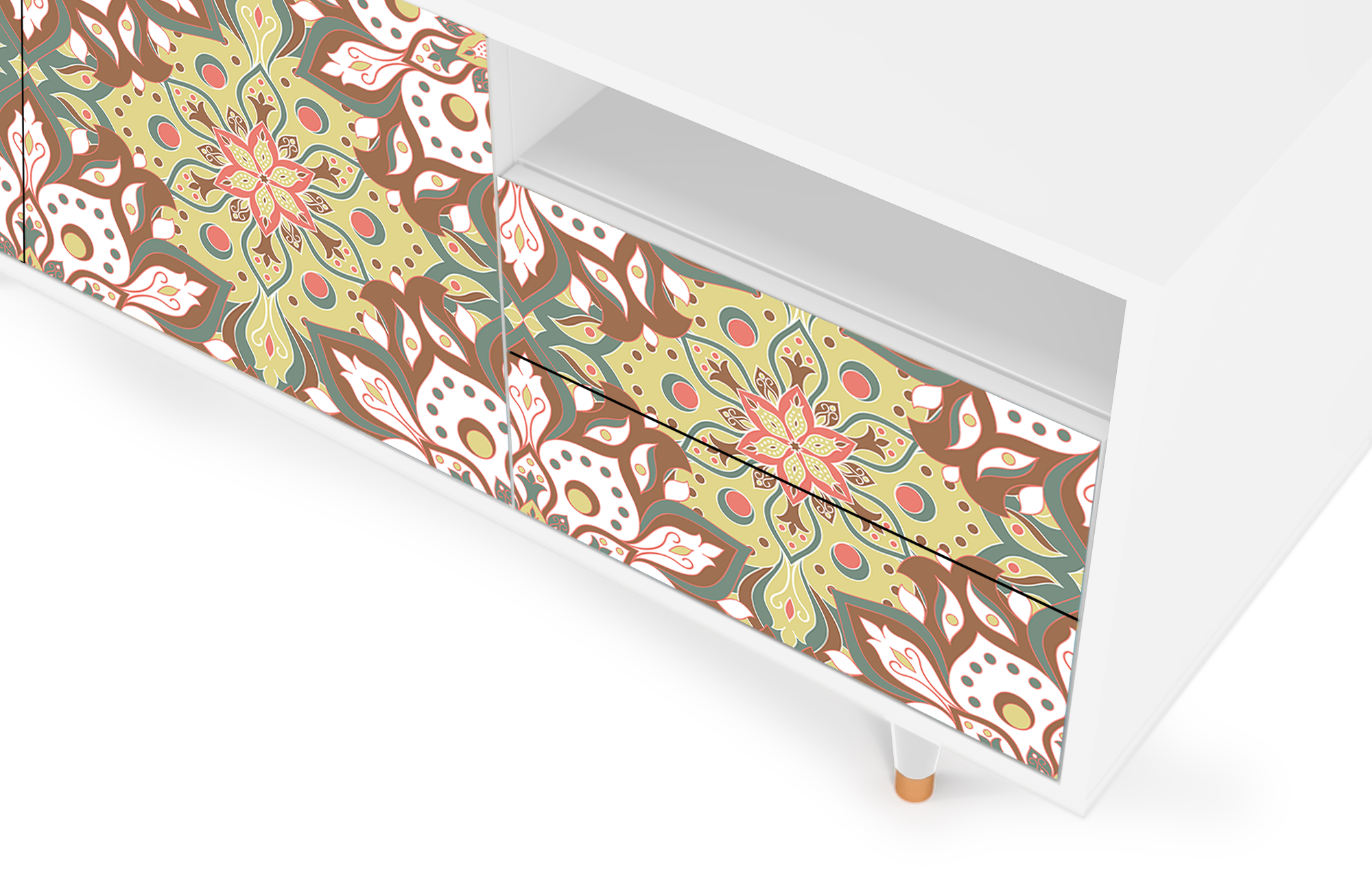 Sideboard – STORYZ – T7 Chinese Tea – White Sideboard - STORYZ - T7 Chinese Tea - White