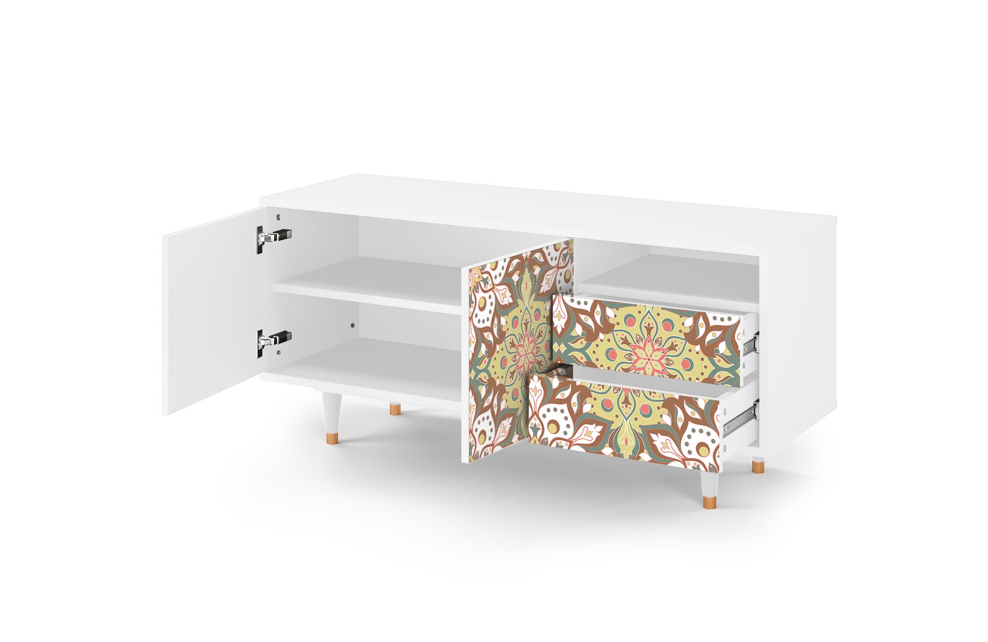Sideboard – STORYZ – T7 Chinese Tea – White Sideboard - STORYZ - T7 Chinese Tea - White