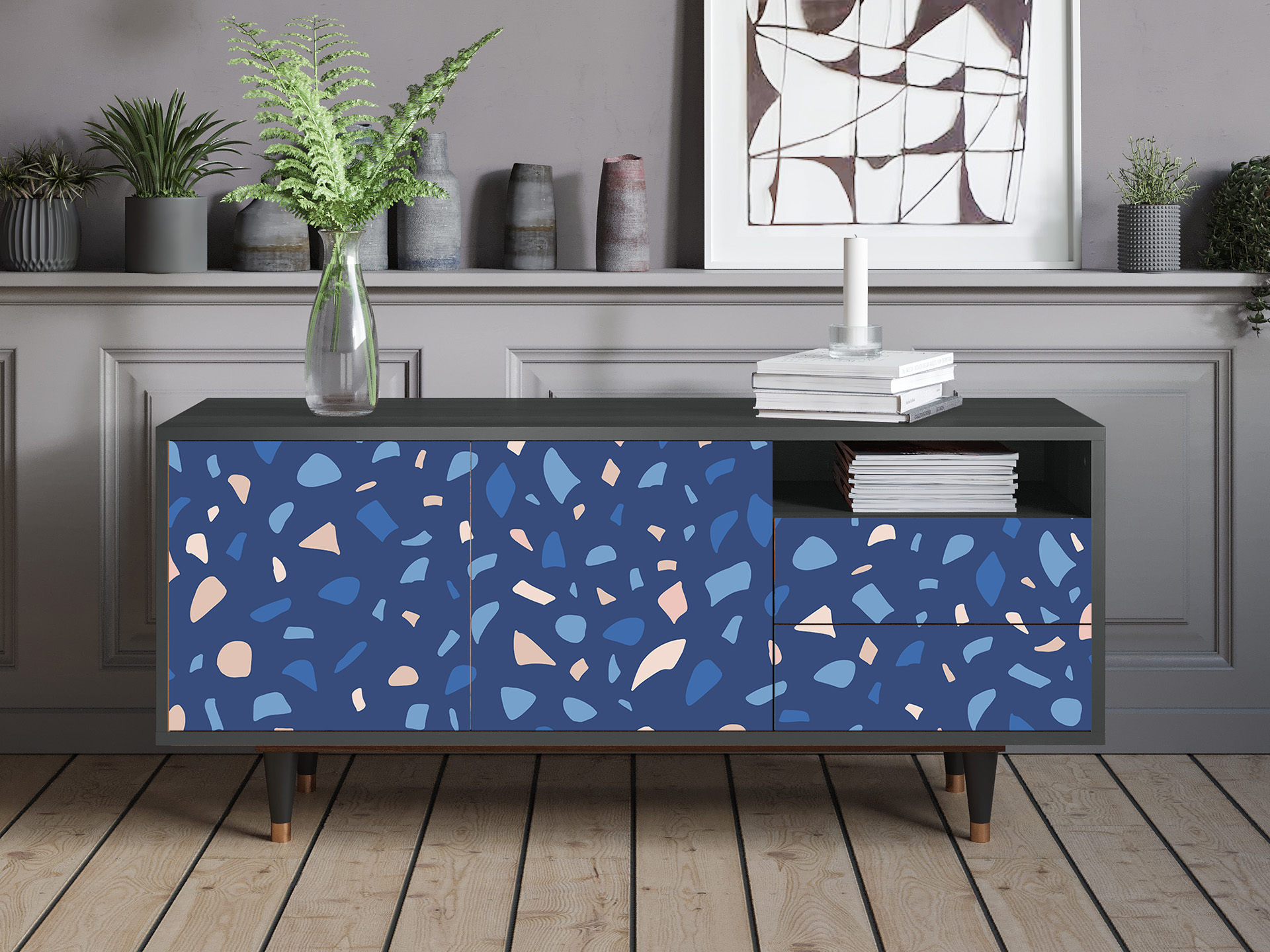 Sideboard - STORYZ - T7 Soap Whirpool - Antracite Sideboard - STORYZ - T7 Soap Whirpool - Antracite