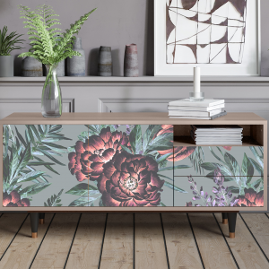 Sideboard - STORYZ - T7 Light Peonies - Latte