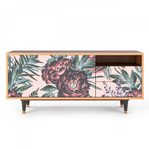 Sideboard - STORYZ - T7 Peach Peonies - Walnut