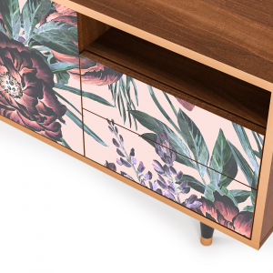 Sideboard - STORYZ - T7 Peach Peonies - Walnut