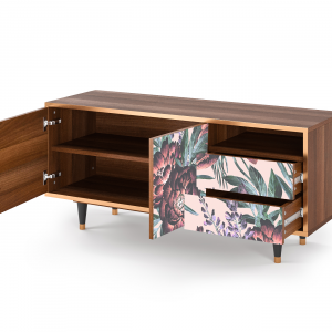 Sideboard - STORYZ - T7 Peach Peonies - Walnut