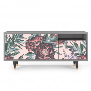 Sideboard - STORYZ - T7 Peach Peonies - Grey