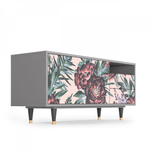 Sideboard - STORYZ - T7 Peach Peonies - Grey