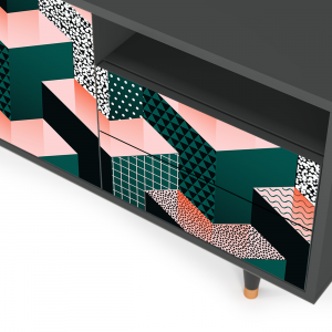 Sideboard - STORYZ - T7 Geometric Madness - Antracite