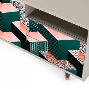Sideboard - STORYZ - T7 Geometric Madness - Sand