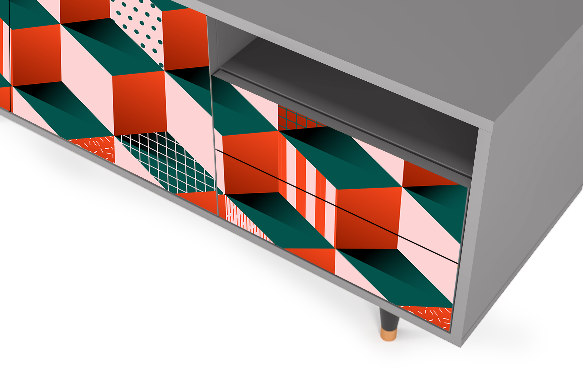 Sideboard – STORYZ – T7 Pepsi-Cola – Grey Sideboard - STORYZ - T7 Pepsi-Cola - Grey