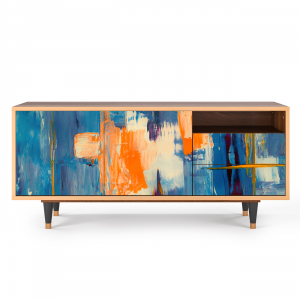 Sideboard - STORYZ - T7 Abstract Expressionism - Walnut