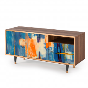Sideboard - STORYZ - T7 Abstract Expressionism - Walnut