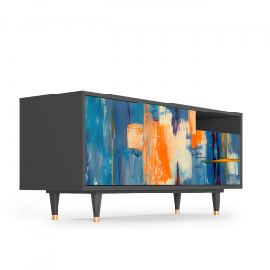 Sideboard - STORYZ - T7 Abstract Expressionism - Antracite