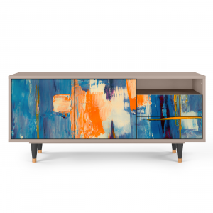Sideboard - STORYZ - T7 Abstract Expressionism - Latte