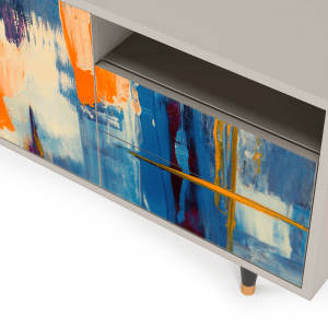 Sideboard - STORYZ - T7 Abstract Expressionism - Sand