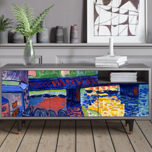Sideboard - STORYZ - T7 Charing Cross Bridge - Grey