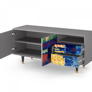 Sideboard - STORYZ - T7 Charing Cross Bridge - Grey