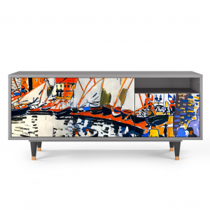 Sideboard - STORYZ - T7 Le Séchage des voiles  - Grey