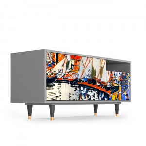 Sideboard - STORYZ - T7 Le Séchage des voiles  - Grey