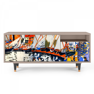 Sideboard - STORYZ - T7 Le Séchage des voiles  - Latte