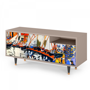 Sideboard - STORYZ - T7 Le Séchage des voiles  - Latte