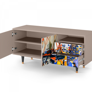 Sideboard - STORYZ - T7 Le Séchage des voiles  - Latte