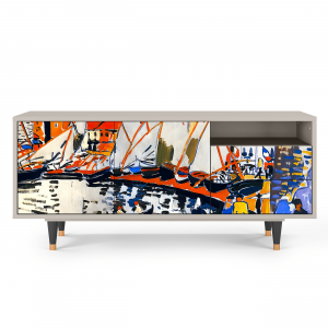 Sideboard - STORYZ - T7 Le Séchage des voiles  - Sand