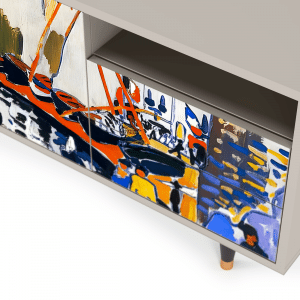 Sideboard - STORYZ - T7 Le Séchage des voiles  - Sand