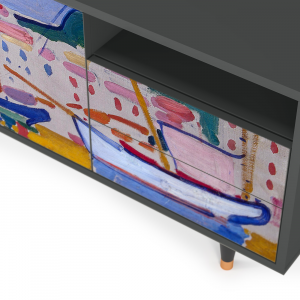 Sideboard - STORYZ - T7 The Port of Collioure
 - Antracite