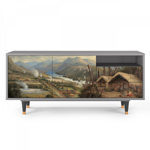 Sideboard - STORYZ - T7 View Across the Plains  - Grey