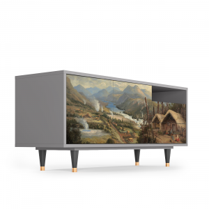 Sideboard - STORYZ - T7 View Across the Plains  - Grey