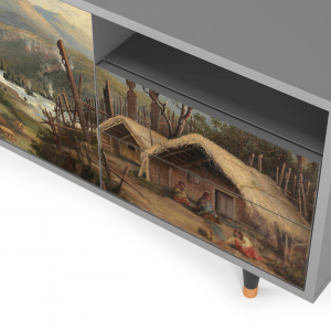 Sideboard - STORYZ - T7 View Across the Plains  - Grey