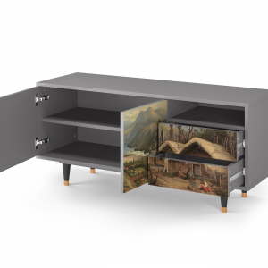 Sideboard - STORYZ - T7 View Across the Plains  - Grey