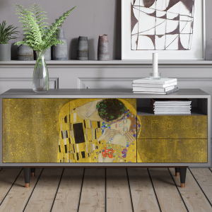 Sideboard - STORYZ - T7 The Kiss by Klimt  - Grey