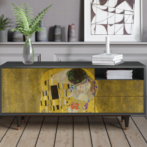 Sideboard - STORYZ - T7 The Kiss by Klimt  - Antracite